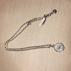 New Brighton Ferrara Virtue Lotus Flower Pendant Necklace, NWT